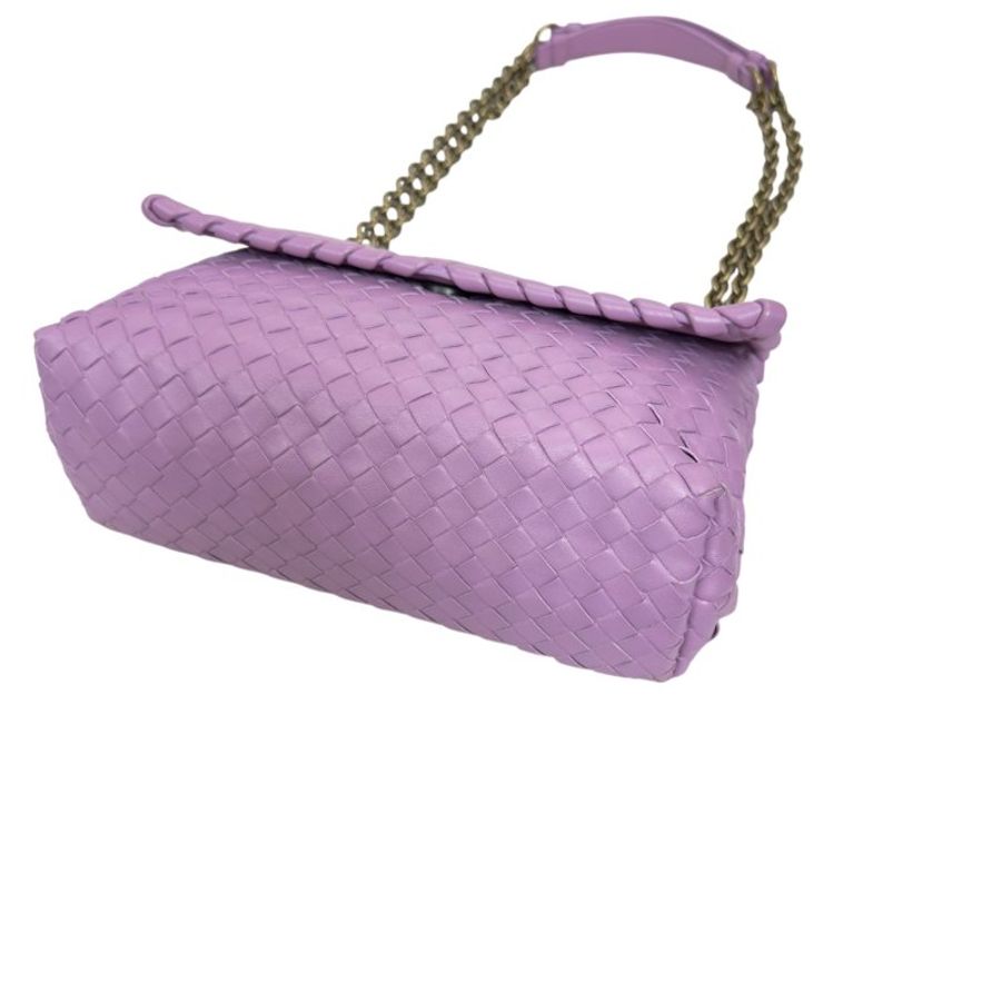 BOTTEGA VENETA Olimpia 織皮 鏈條包-9