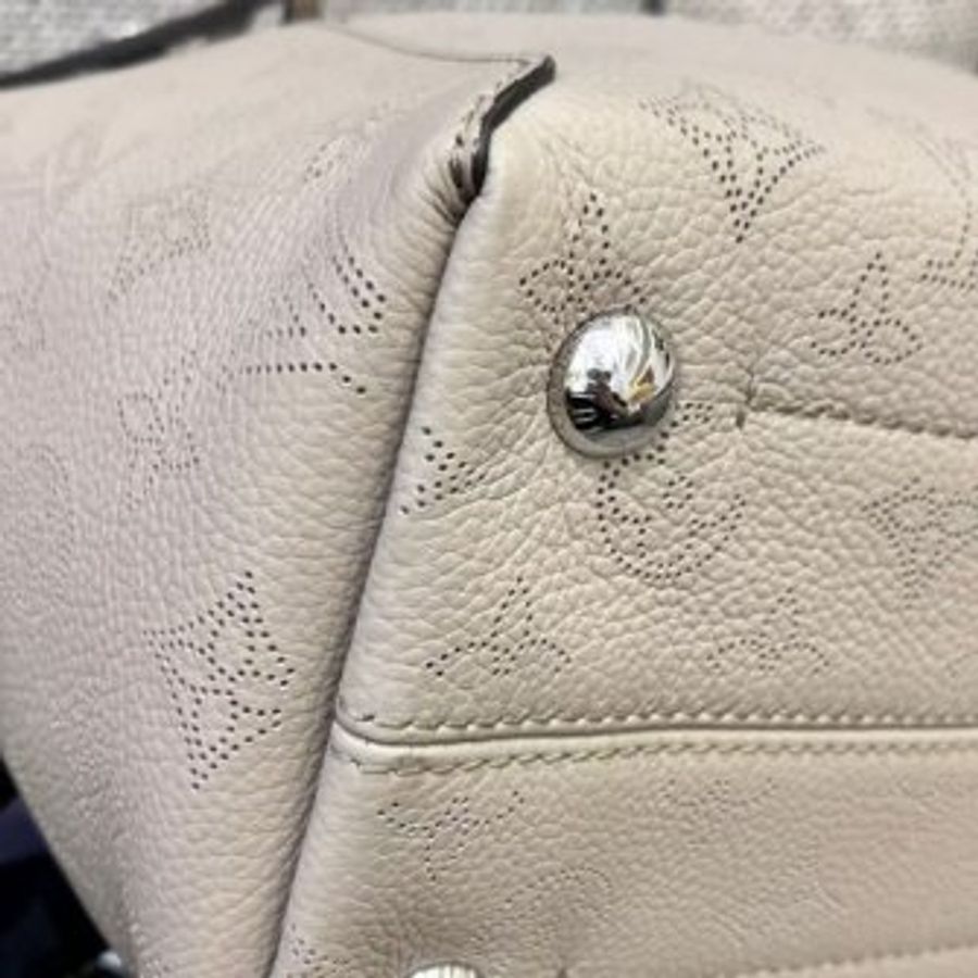 路易威登/Louis Vuitton Hina大象灰月光女神菜籃子 手提包-8
