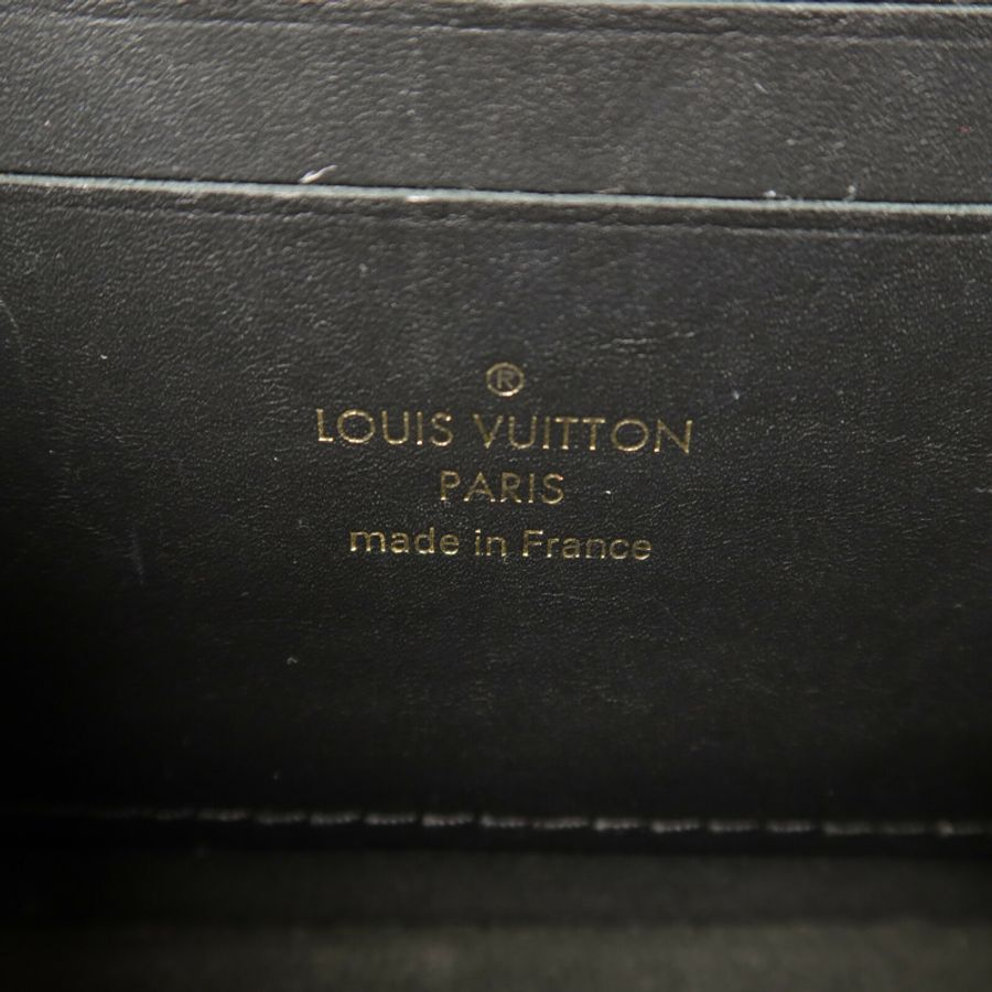 LOUIS VUITTON Monogram Reverse Dauphine金扣鏈帶肩背袋-5