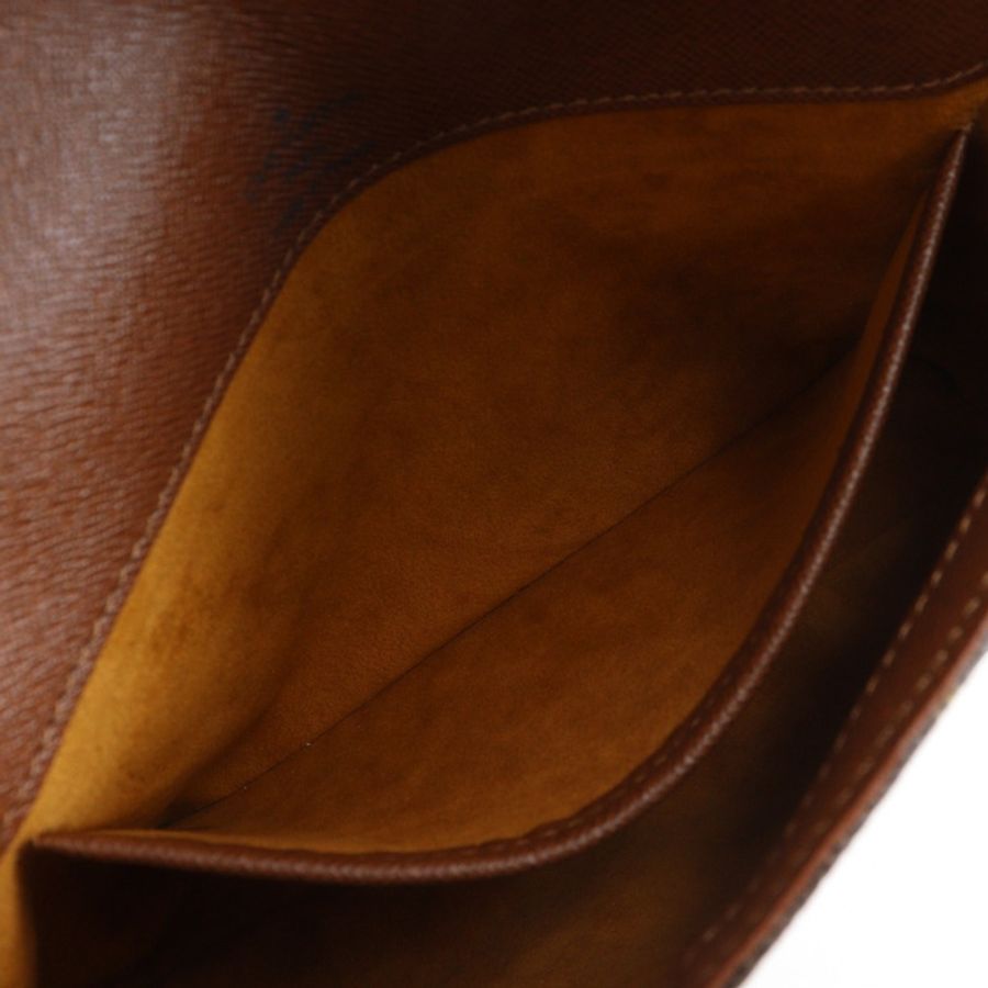 路易威登 Musette Tango 單肩包，短包 M51257，Monogram 帆布，2000 年款，棕色，SP0010，A5，磁扣，女士款-6