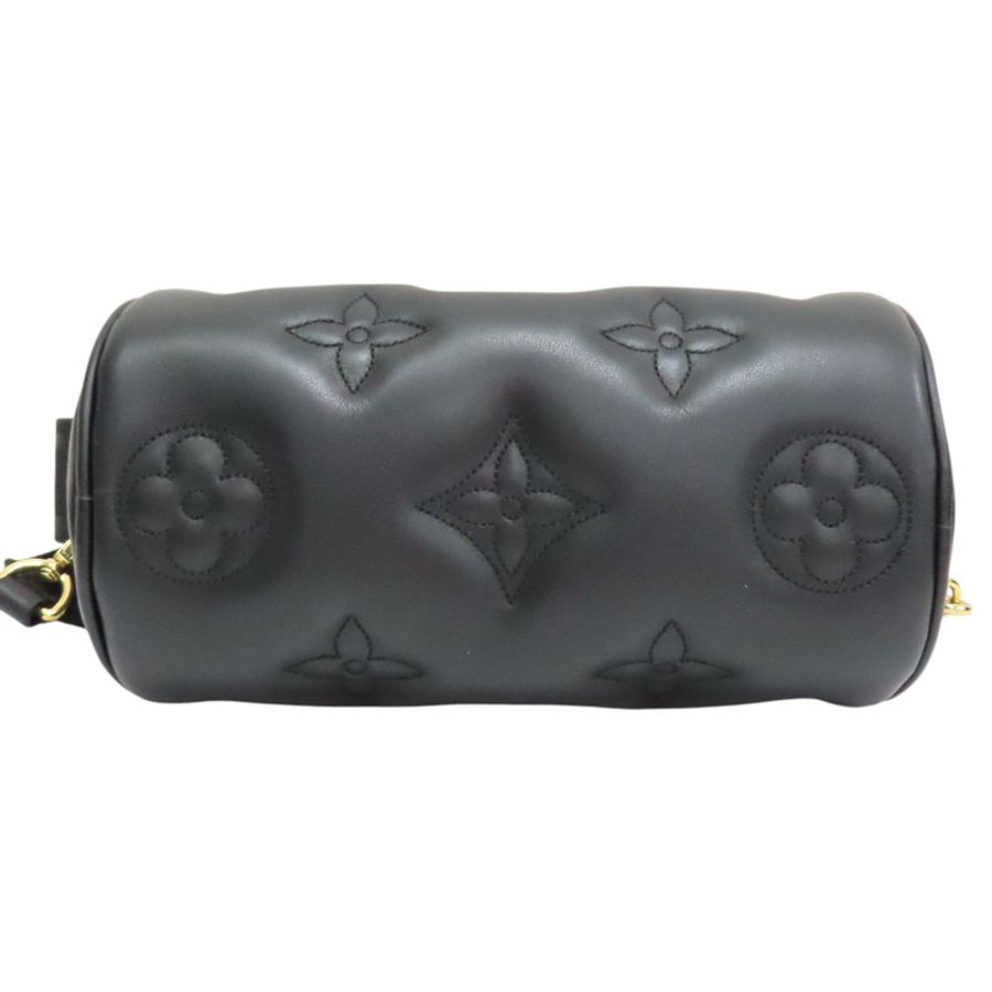 黑色 Bubblegram牛皮 Papillon BB 兩用包【LOUIS VUITTON LV 路易威登】 M59800-3