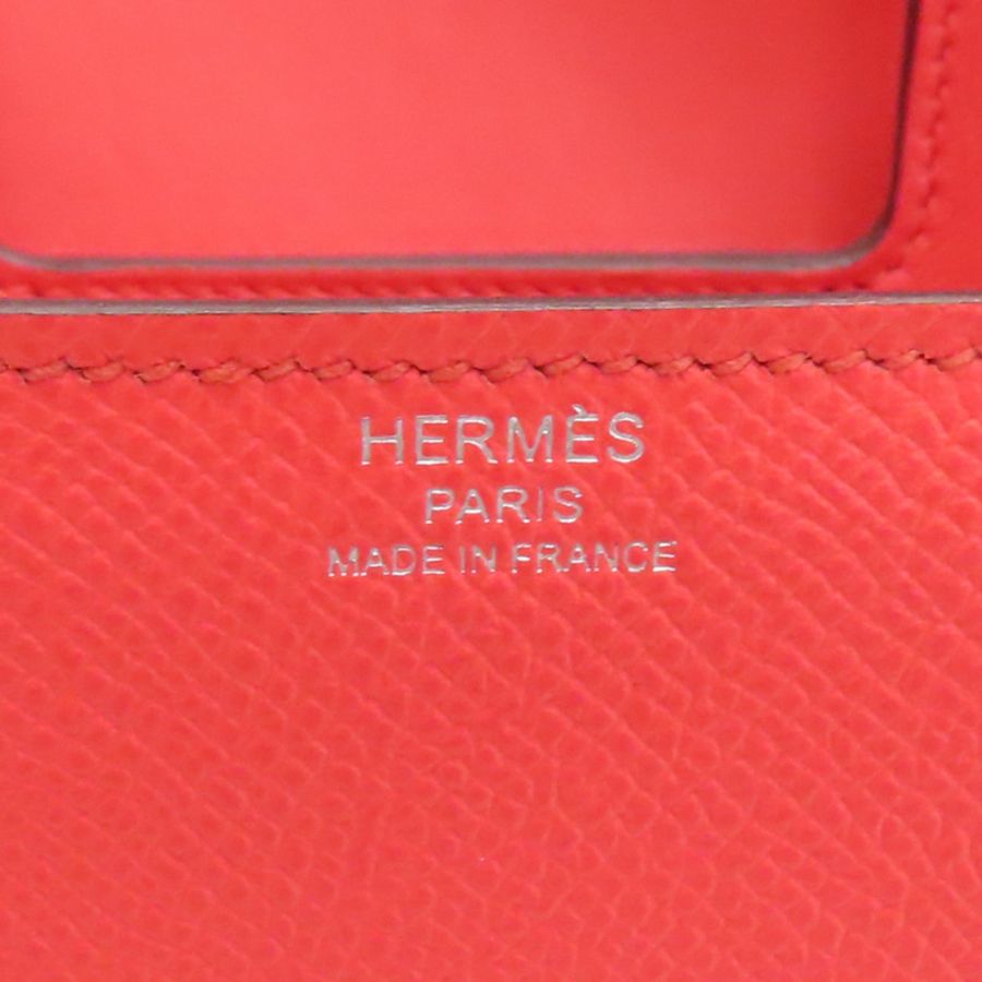 德克薩斯粉 Epsom牛皮 Della Cavalleria 肩背包 U刻【HERMES 愛馬仕】-7