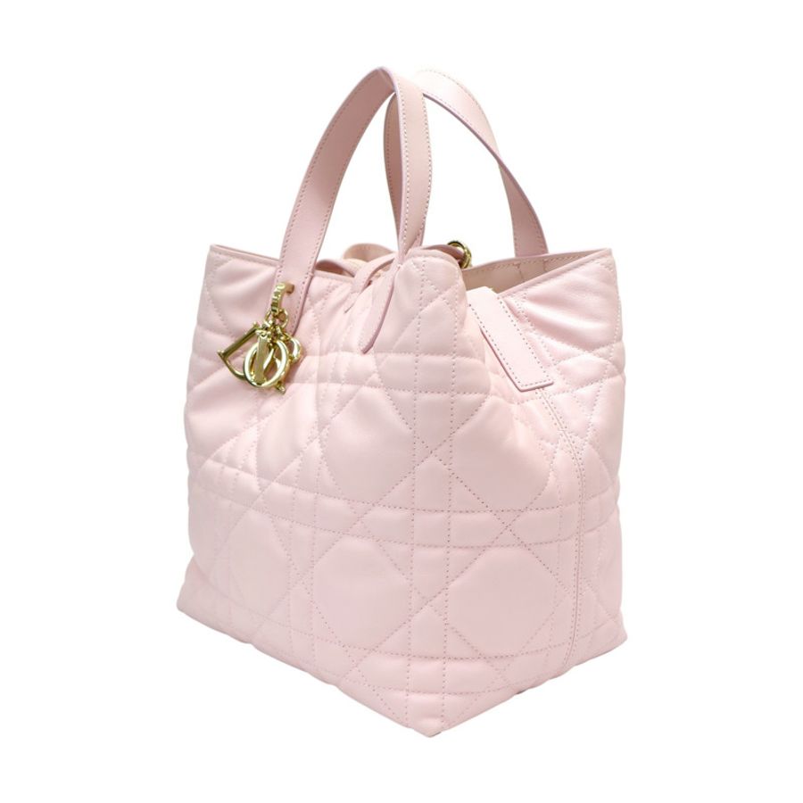 粉色 牛皮 Toujours 中型直式 托特包 肩背包 M2836OSWN【Dior 迪奧 】 M2836OSNW_M02N-2