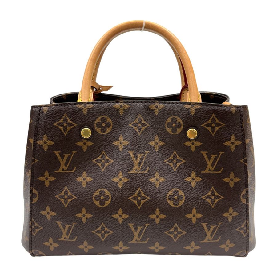 棕色 原花 帆布 Montaigne BB 两用包【LOUIS VUITTON LV 路易威登】 M41055-2