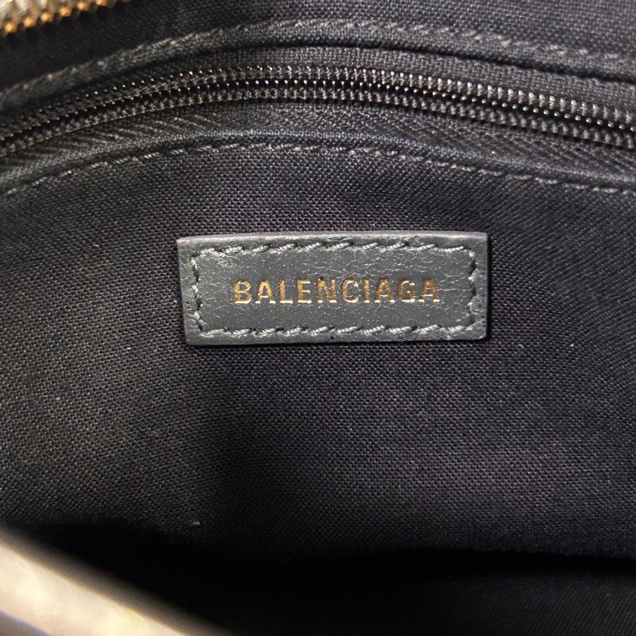 Balenciaga 經典米你機車鏤空手提包斜背包 2021年-20