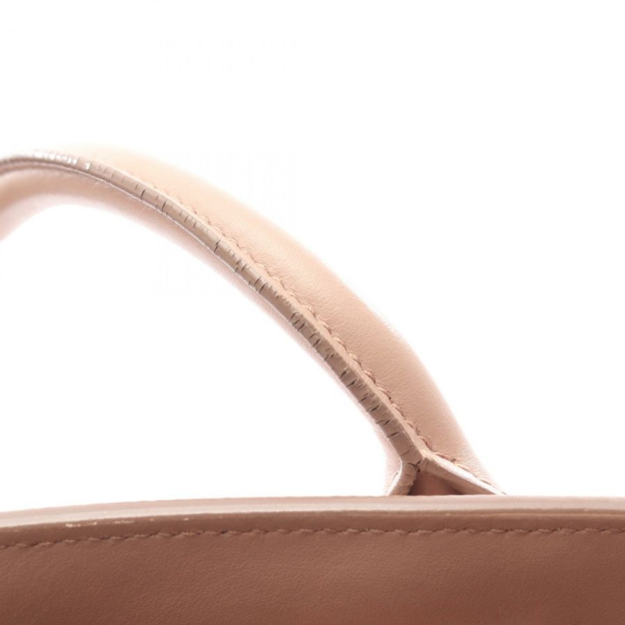 PRADA SAFFIANO CUIR C Monochrome 單肩手提包,粉紅色皮革,二手女款-10
