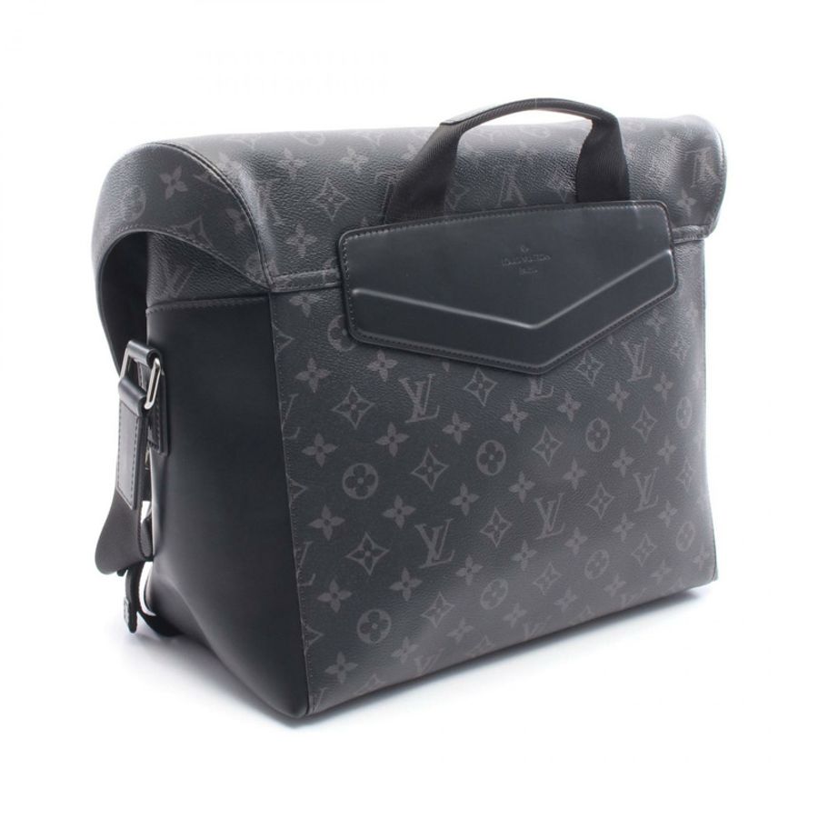 路易威登 Messenger Voyage MM 肩背包 M43276 Monogram Eclipse 黑色 LV-1