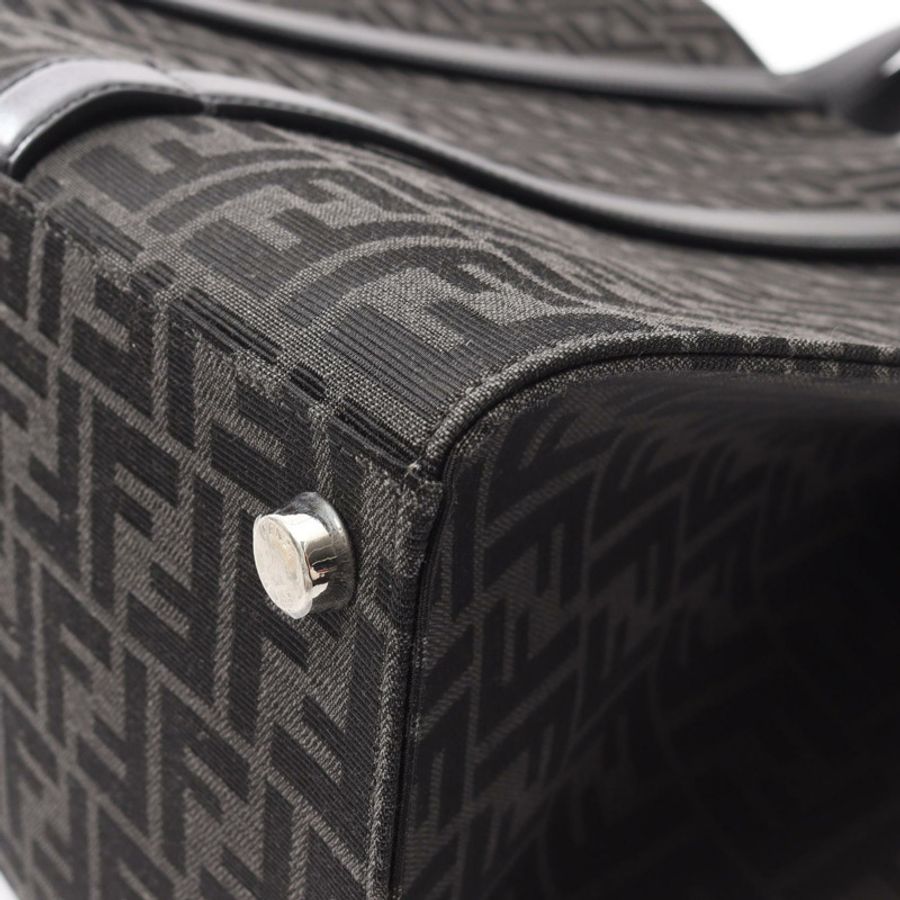 FENDI FF提花手提單肩斜背包 7VA390 帆布皮革 二手-4
