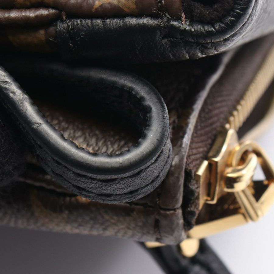 路易威登 Twice Shoulder 斜背包 M50185 Monogram 皮革 棕色-7