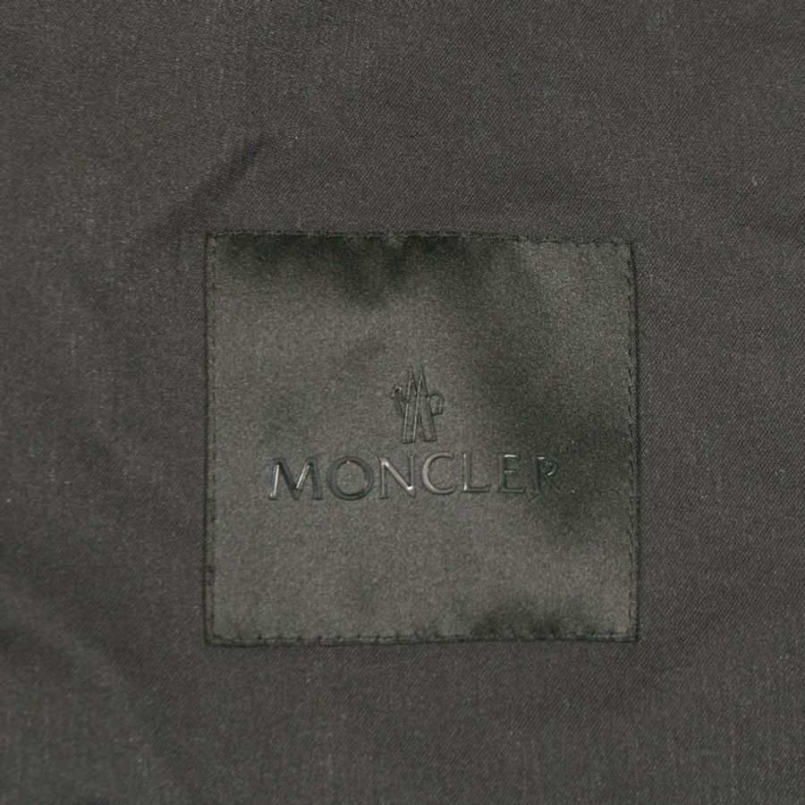 MONCLER SATTOUF 夾克 其他外套 尼龍 黑色 二手 男士-2