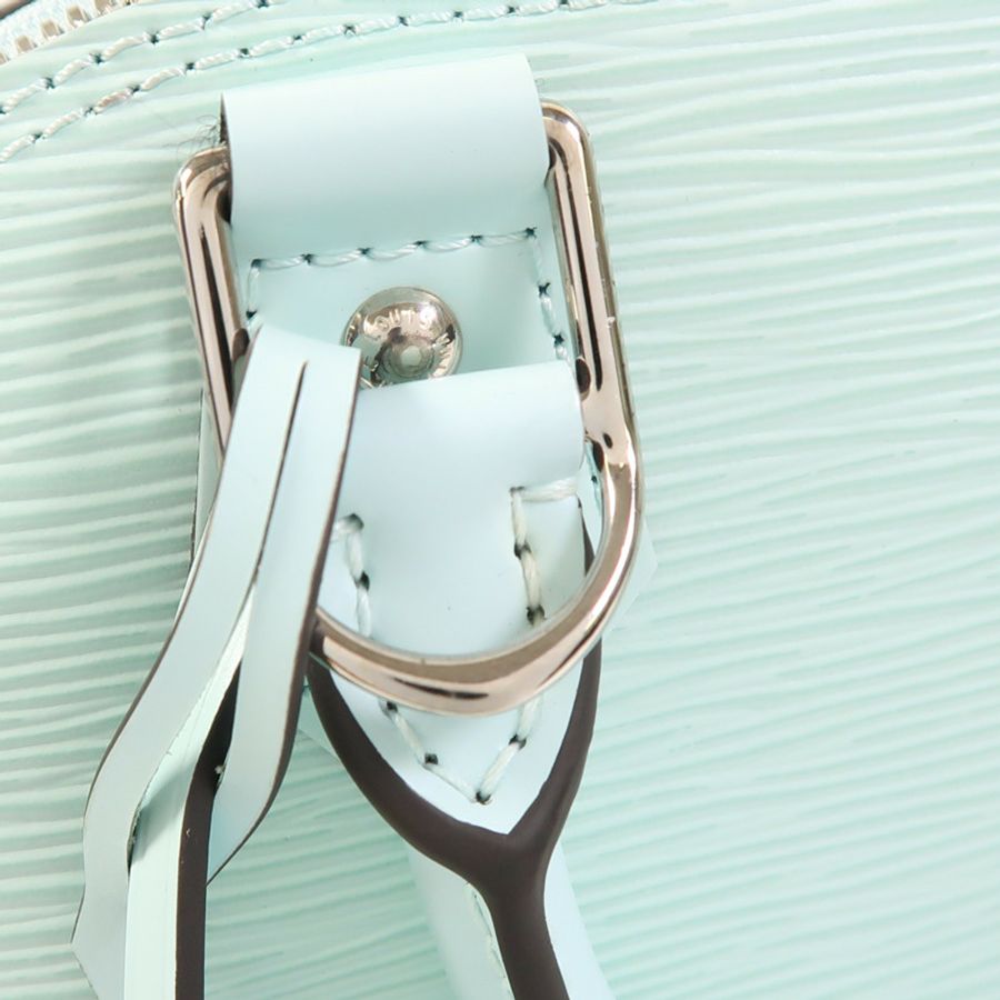 LOUIS VUITTON Epi Alma BB銀扣手挽肩背兩用袋-17