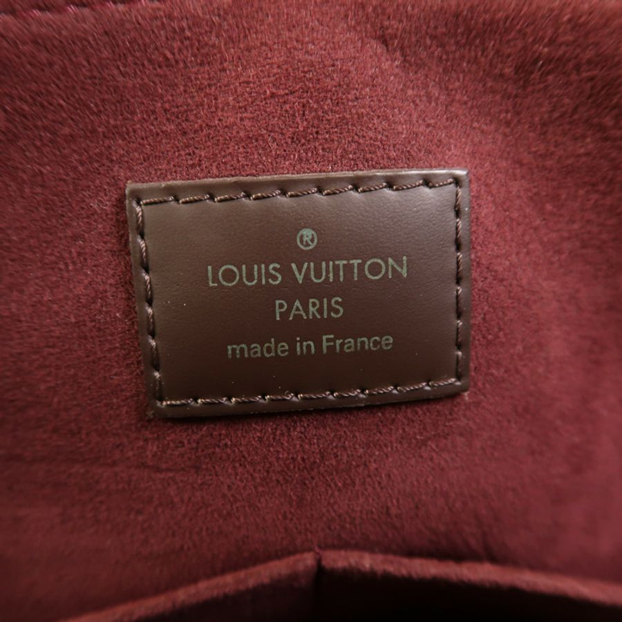 LOUIS VUITTON Damier Normandy金扣手挽肩背兩用袋-5