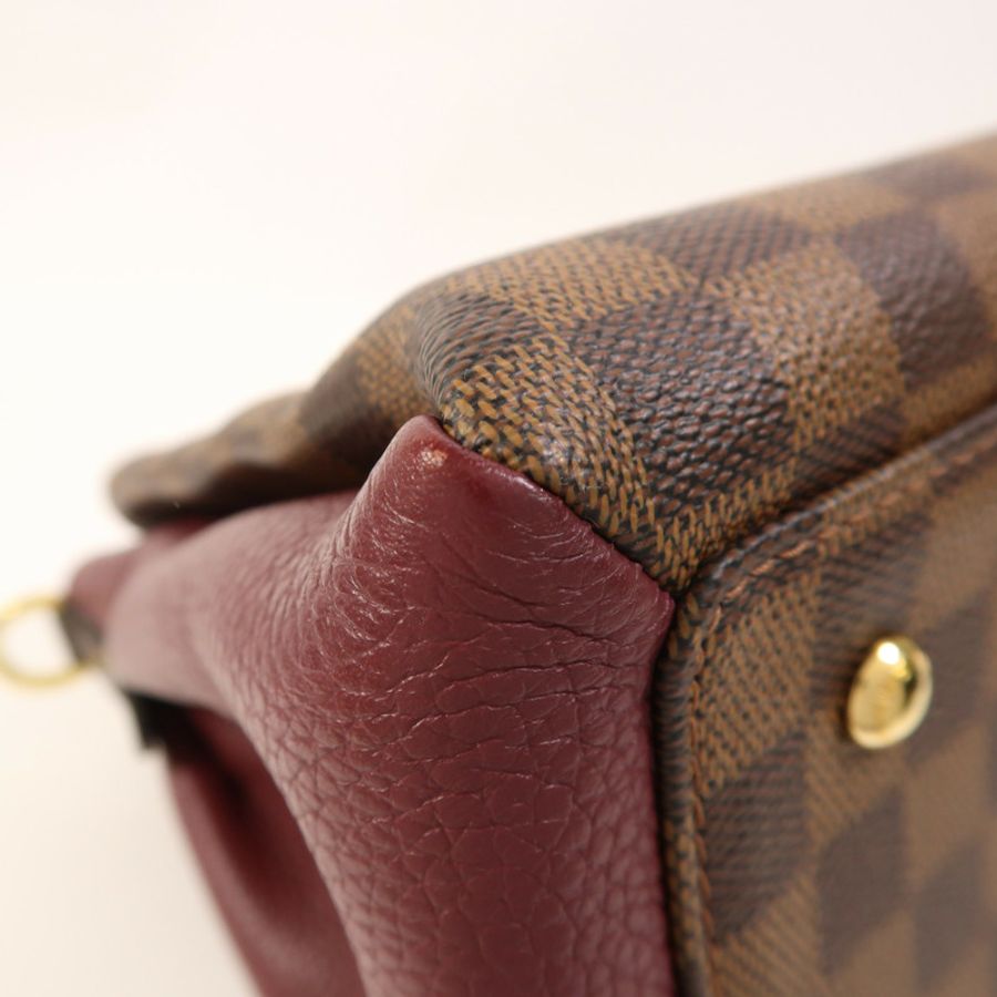 LOUIS VUITTON Damier Normandy金扣手挽肩背兩用袋-9