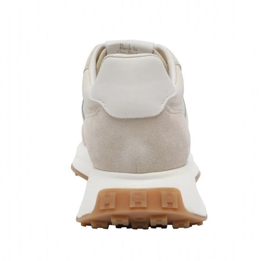 Hogan 女款 H641絨面革拼接運動鞋 灰色/底高5公分 IT35/36/36.5/37/37.5/38/38.5/39/40-5