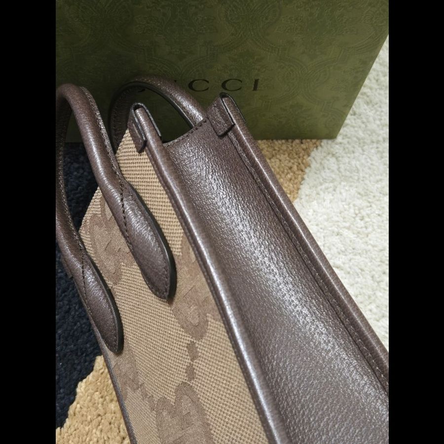 Gucci 古馳 GG logo jumbo G 琴譜包 托特包 手提包 肩背包 斜背包-14