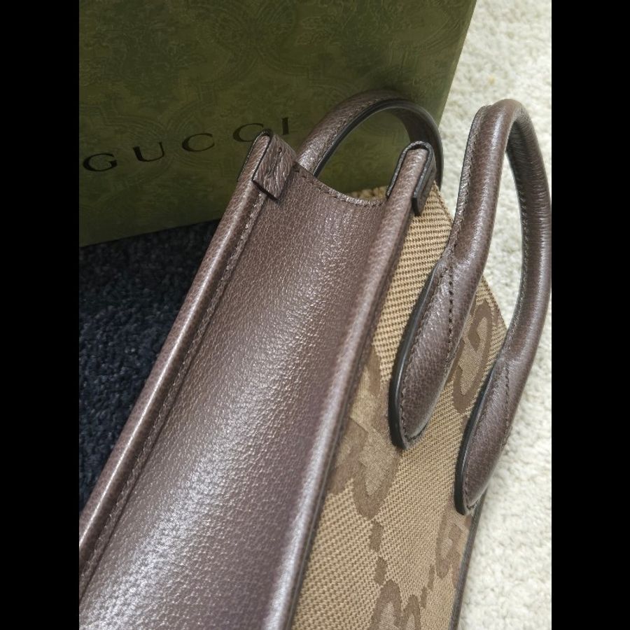 Gucci 古馳 GG logo jumbo G 琴譜包 托特包 手提包 肩背包 斜背包-16