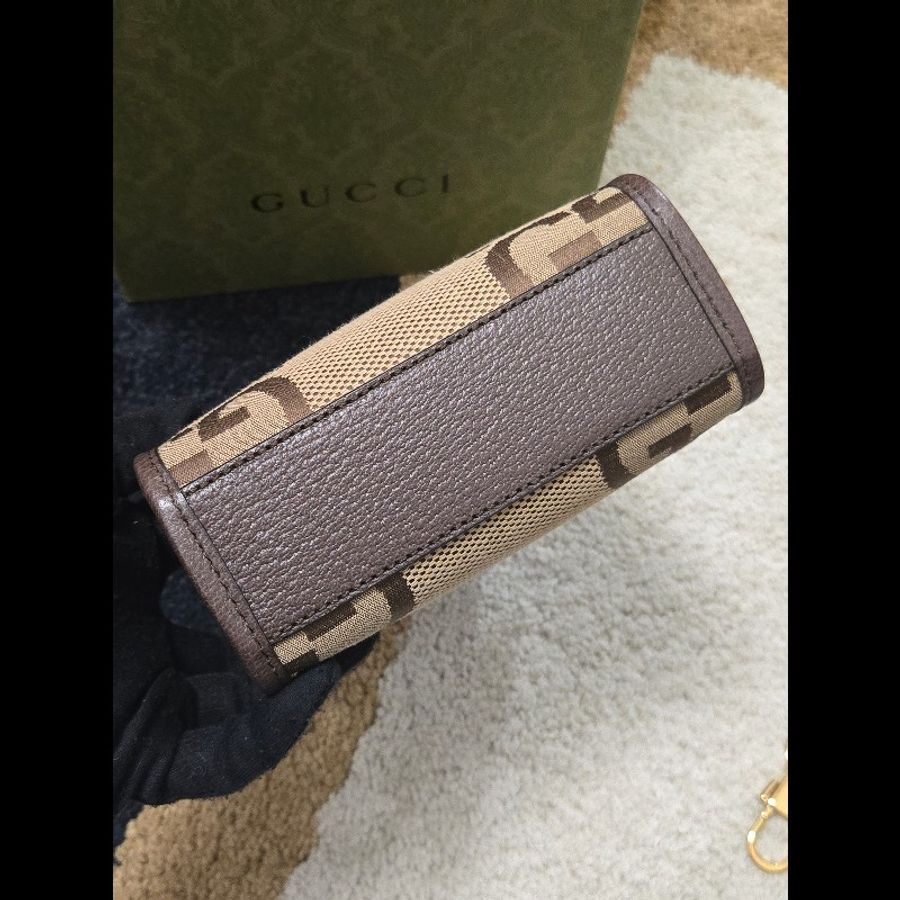 Gucci 古馳 GG logo jumbo G 琴譜包 托特包 手提包 肩背包 斜背包-23