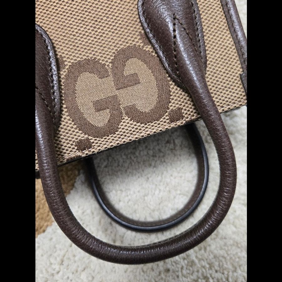 Gucci 古馳 GG logo jumbo G 琴譜包 托特包 手提包 肩背包 斜背包-24