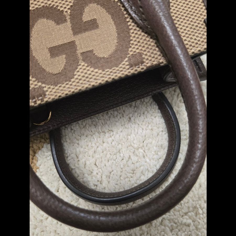 Gucci 古馳 GG logo jumbo G 琴譜包 托特包 手提包 肩背包 斜背包-25