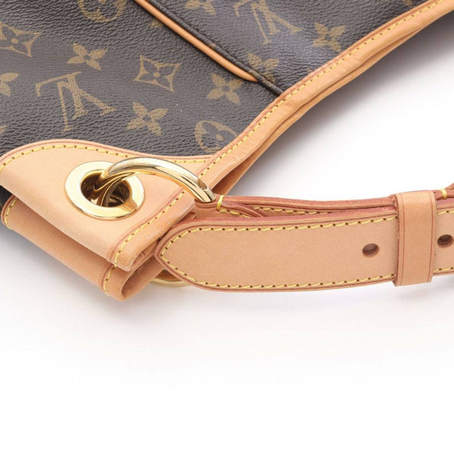 路易威登 Galliera PM 單肩包 M56382 Monogram 帆布皮革棕色二手-8