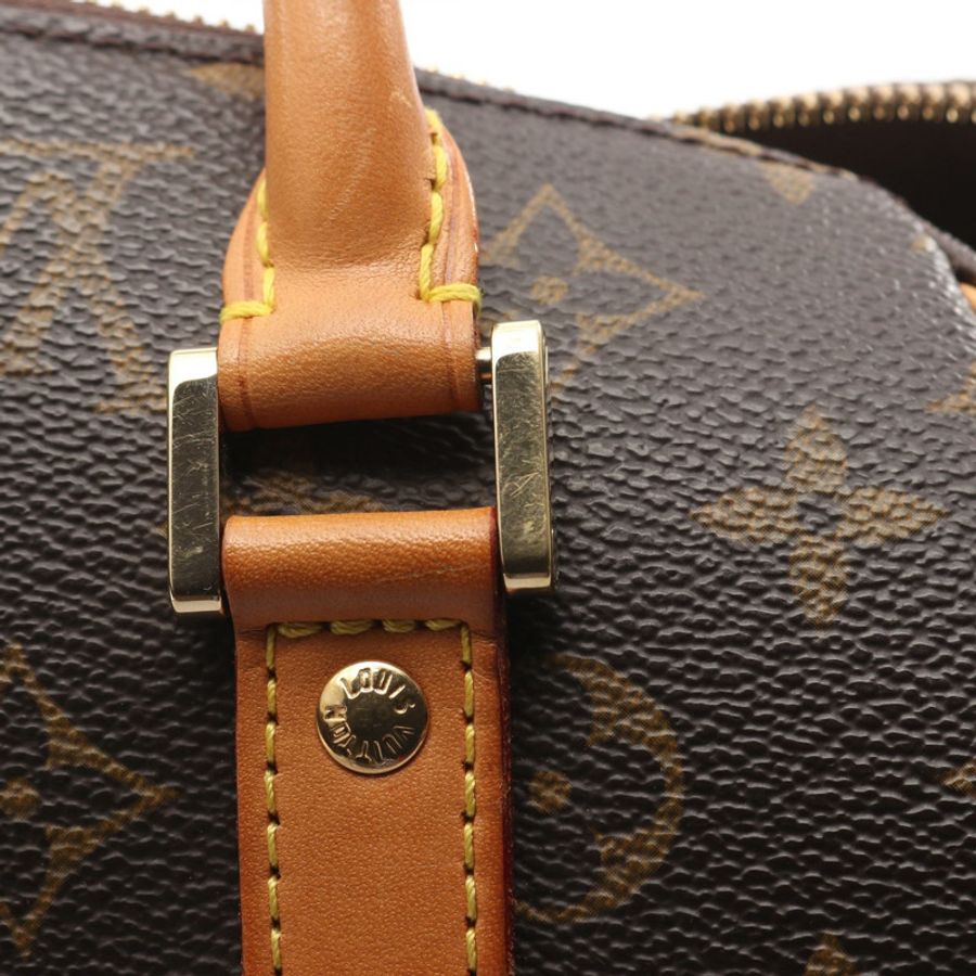 路易威登 Rivera MM 手提包 M50201 Monogram 帆布皮革棕色二手女士-9