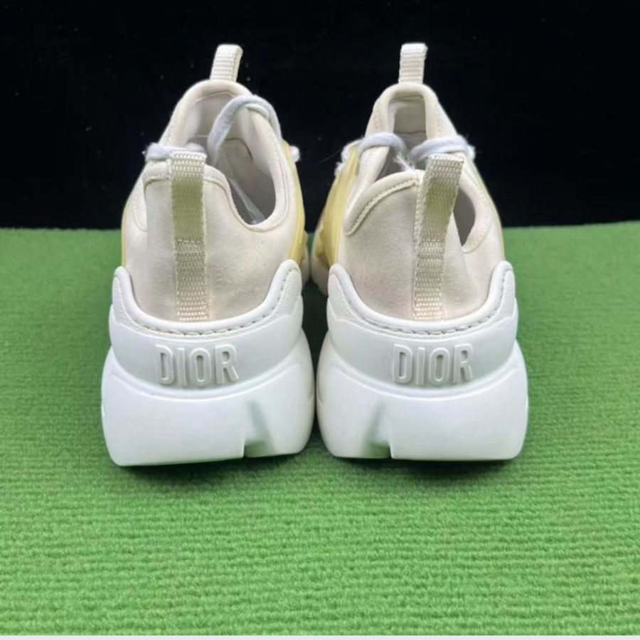 DIOR迪奥 D-Connect 簡約舒適 低幫 生活休閒鞋 女款 白色-8