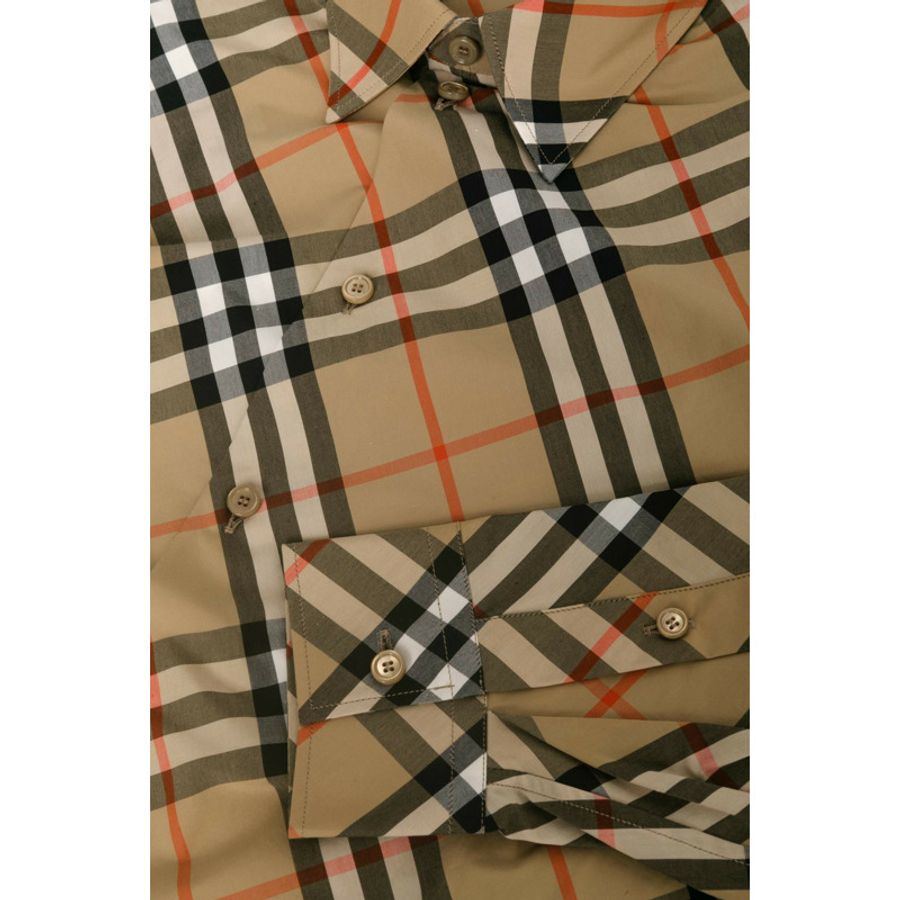 Check Cotton 恤衫-1