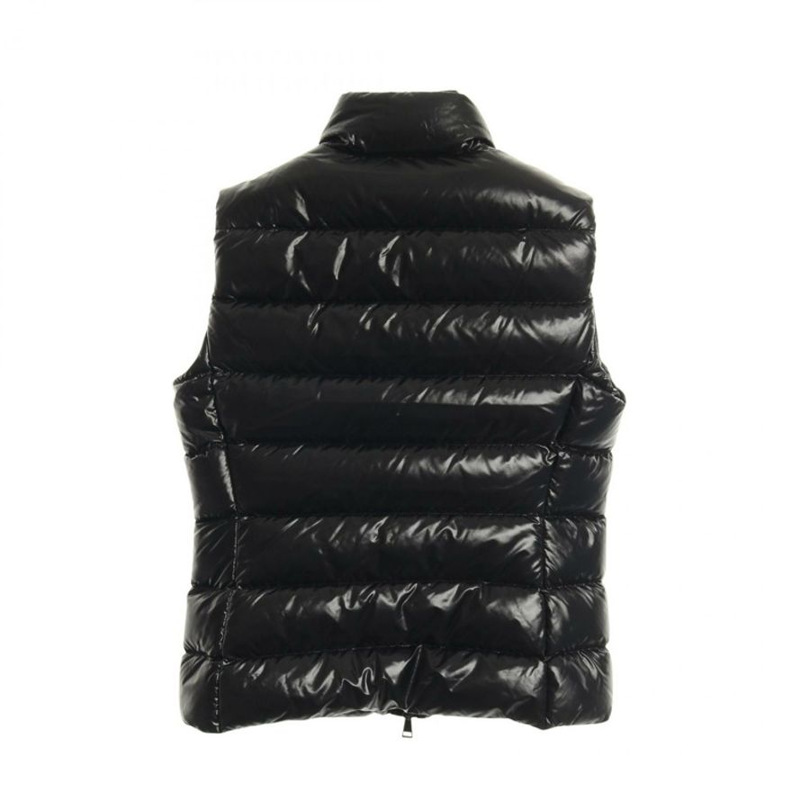 MONCLER CHANY 羽絨背心 尼龍 黑色 #1 二手 女款-1