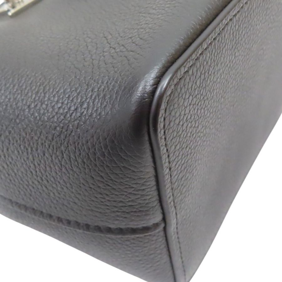 黑色 牛皮 Nano lockme 肩背包【LOUIS VUITTON LV 路易威登】 M68709-9