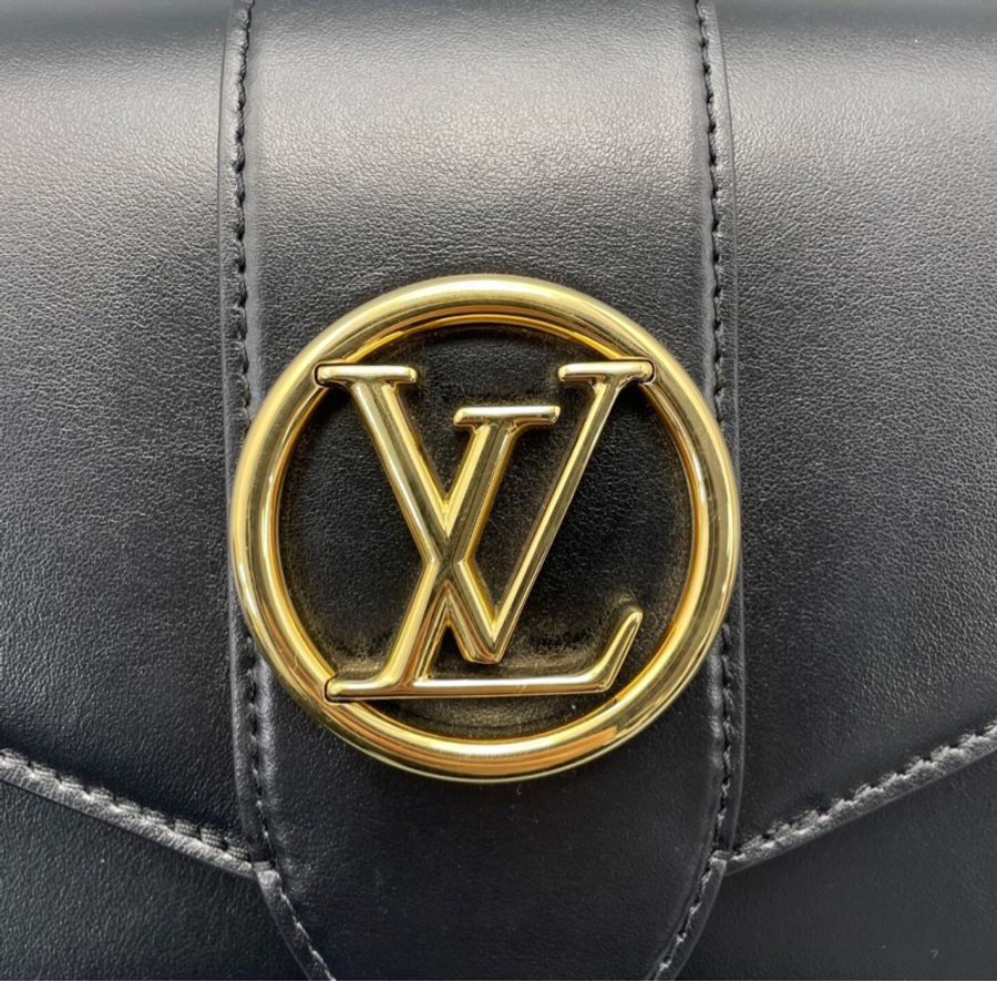 【大全套有購證✨全網最低價❗️】LV Pont9郵差包 黑色 手提包~單肩包|斜挎包-6