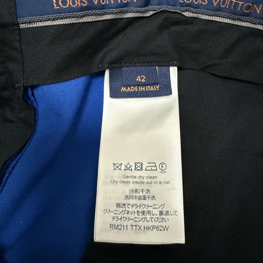 Louis Vuitton blue split hem pants 42 長褲-6