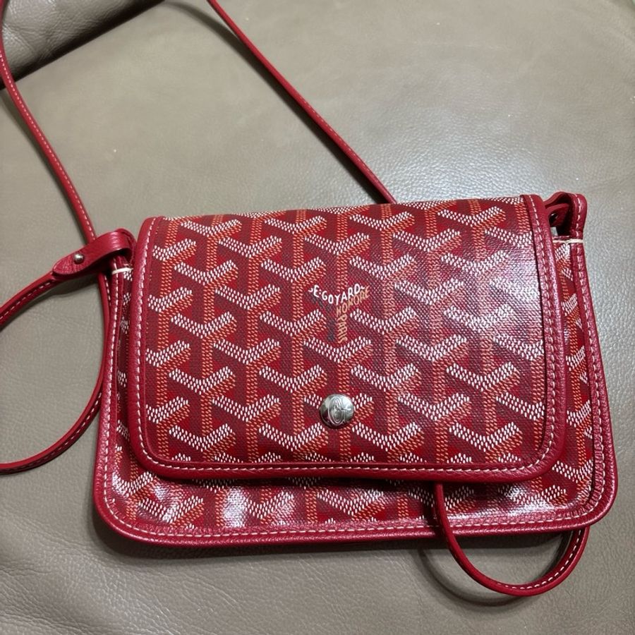 Goyard plumet紅色包-5