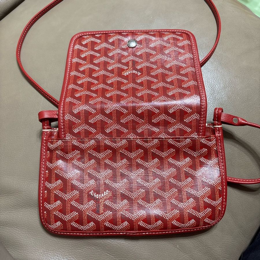 Goyard plumet紅色包-6