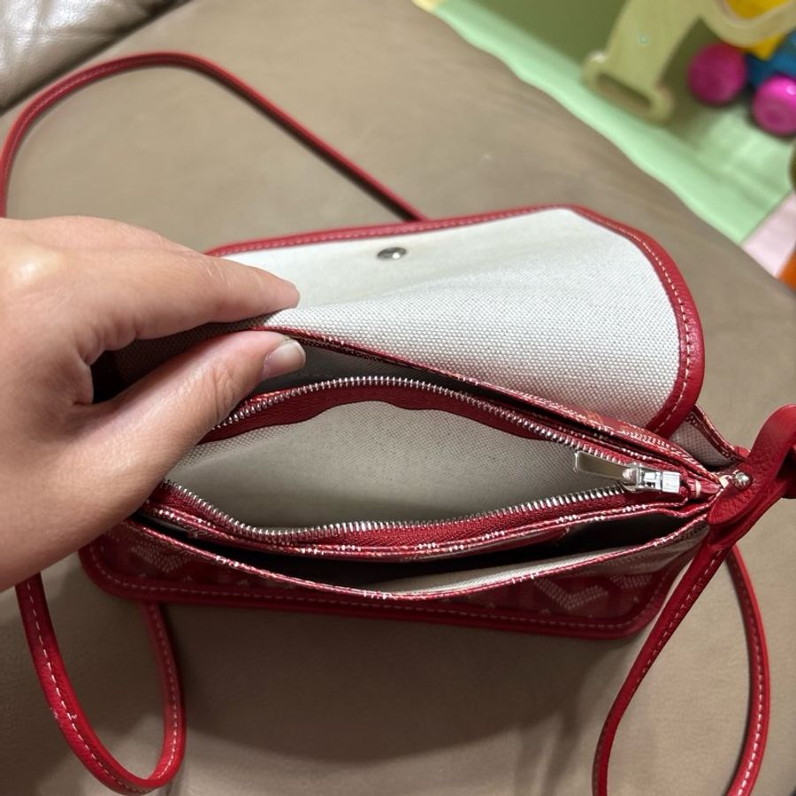Goyard plumet紅色包-8