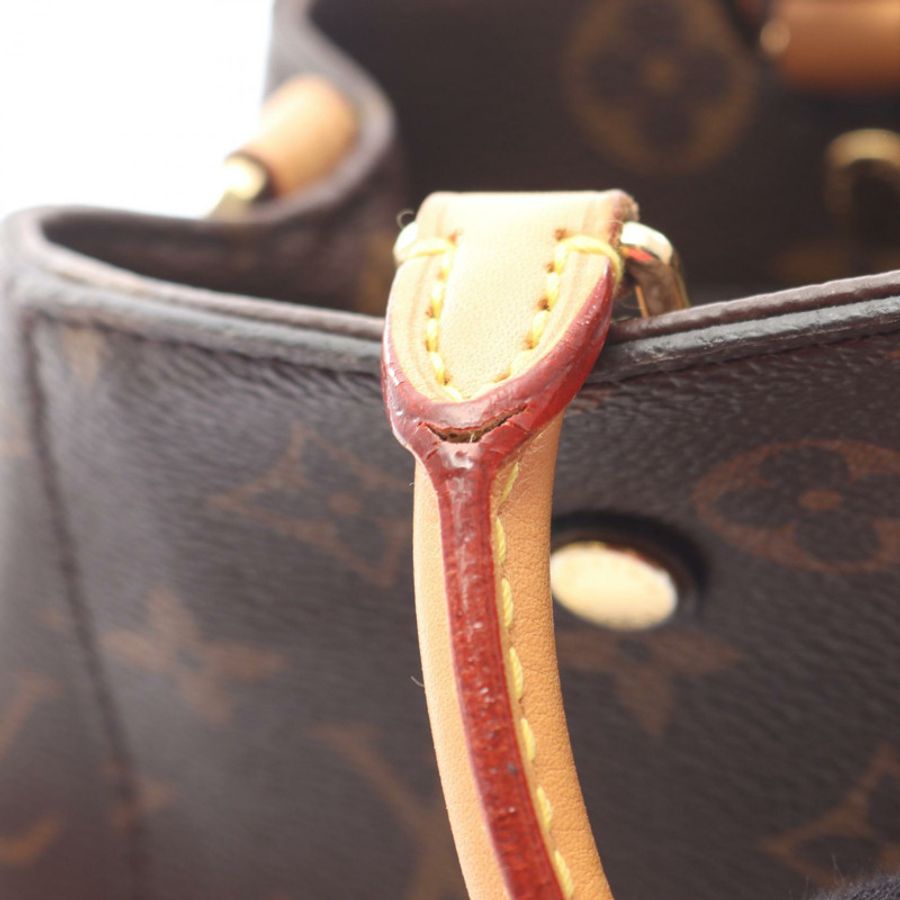 路易威登 Montaigne BB 單肩手提包 M41055 Monogram 帆布 棕色 二手-5
