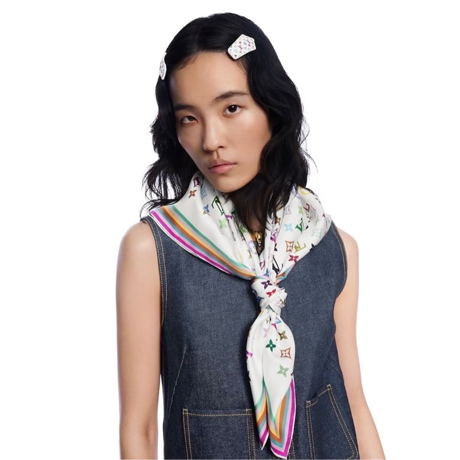LVxTM Monogram Multicolor Scarf 🧣-4