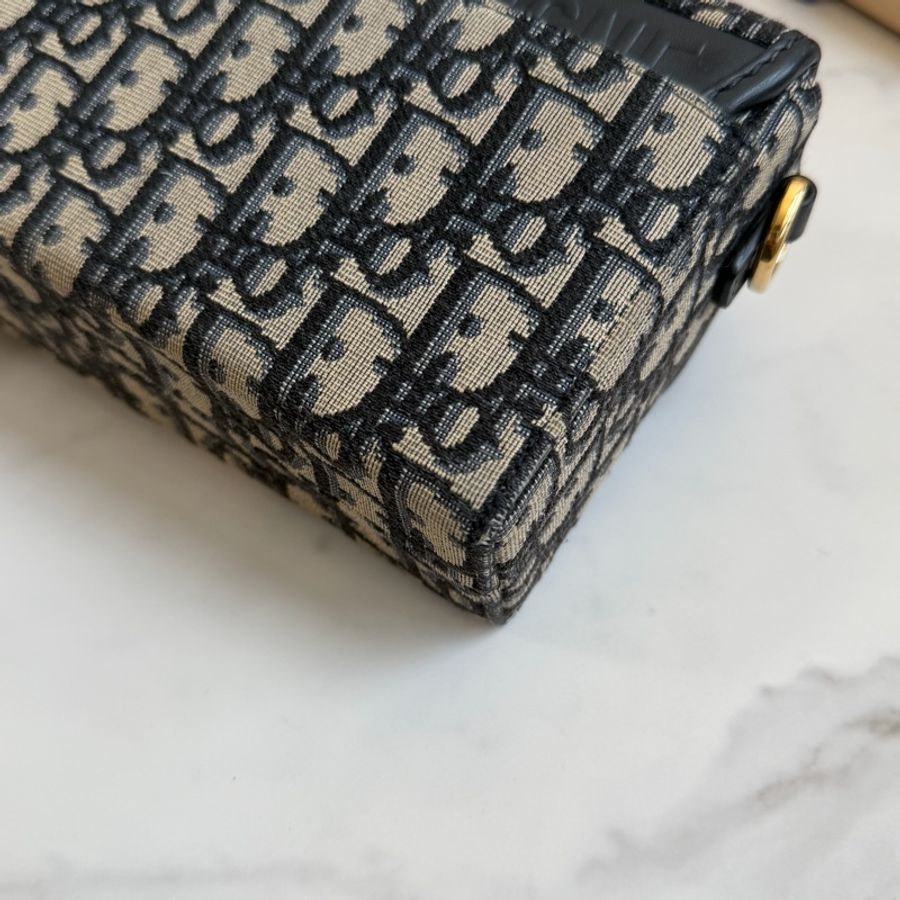 ⭐️好價入手 可分期 絕版款 Dior Mini box 老花盒子包-16