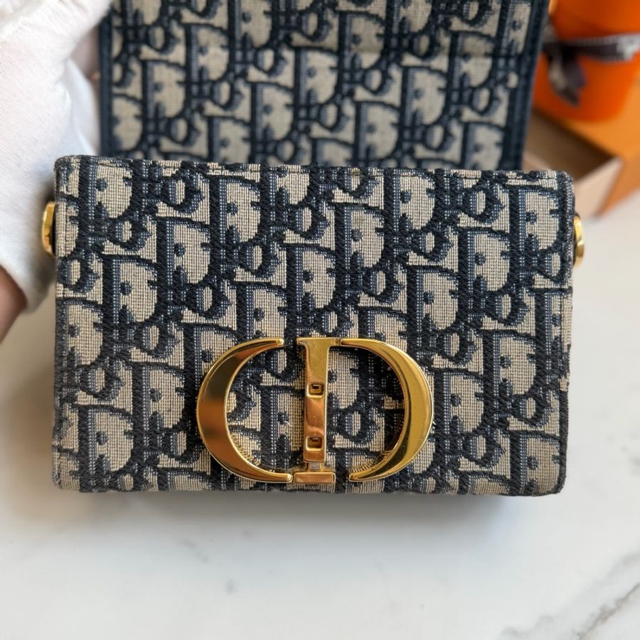 ⭐️好價入手 可分期 絕版款 Dior Mini box 老花盒子包-20
