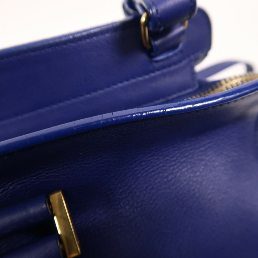 SAINT LAURENT 牛皮皮革2 Way Shoulder金扣手挽肩背兩用袋-17