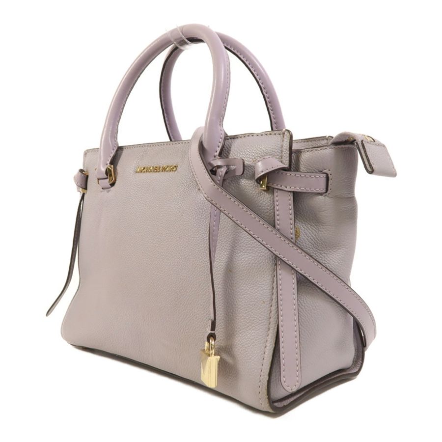 Michael Kors 牛皮皮革2 Way Shoulder金扣手挽肩背兩用袋-2
