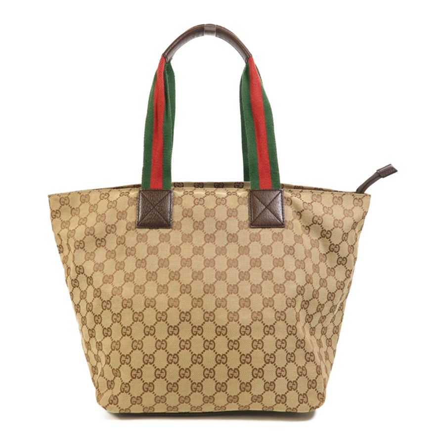 GUCCI 帆布Tote Bag肩背袋-1