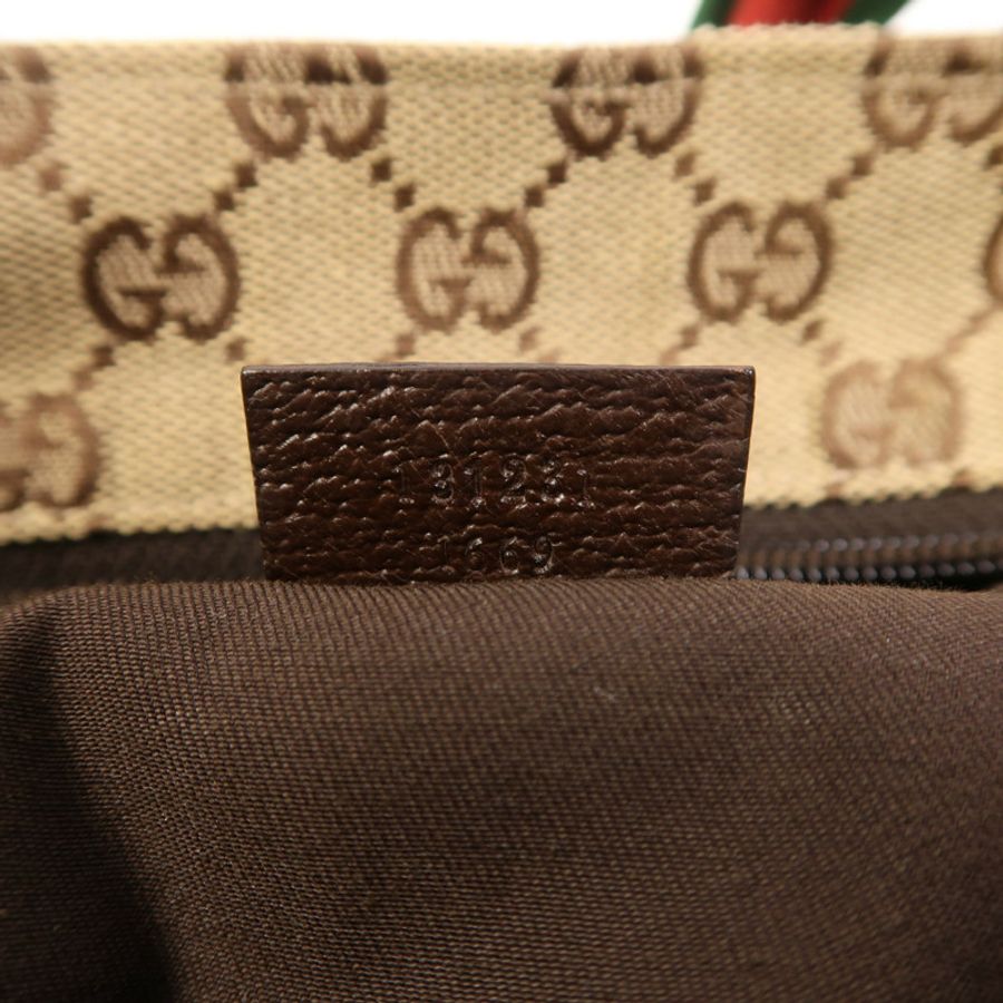 GUCCI 帆布Tote Bag肩背袋-6