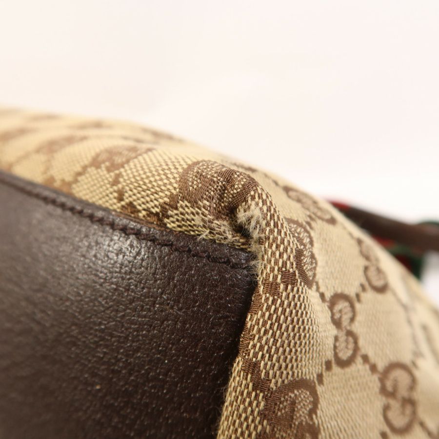 GUCCI 帆布Tote Bag肩背袋-10