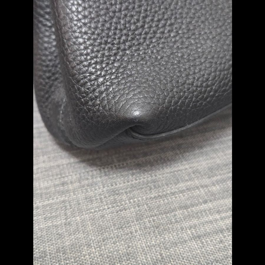 Gucci soho 黑色荔枝牛皮流蘇 肩背包 斜背包 小號-14