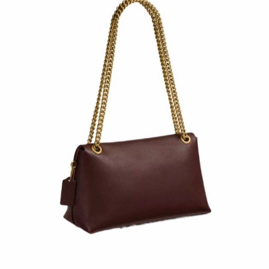 Coach 女士 帶鏈條單肩包均碼碼30cm*12cm*18cm-4