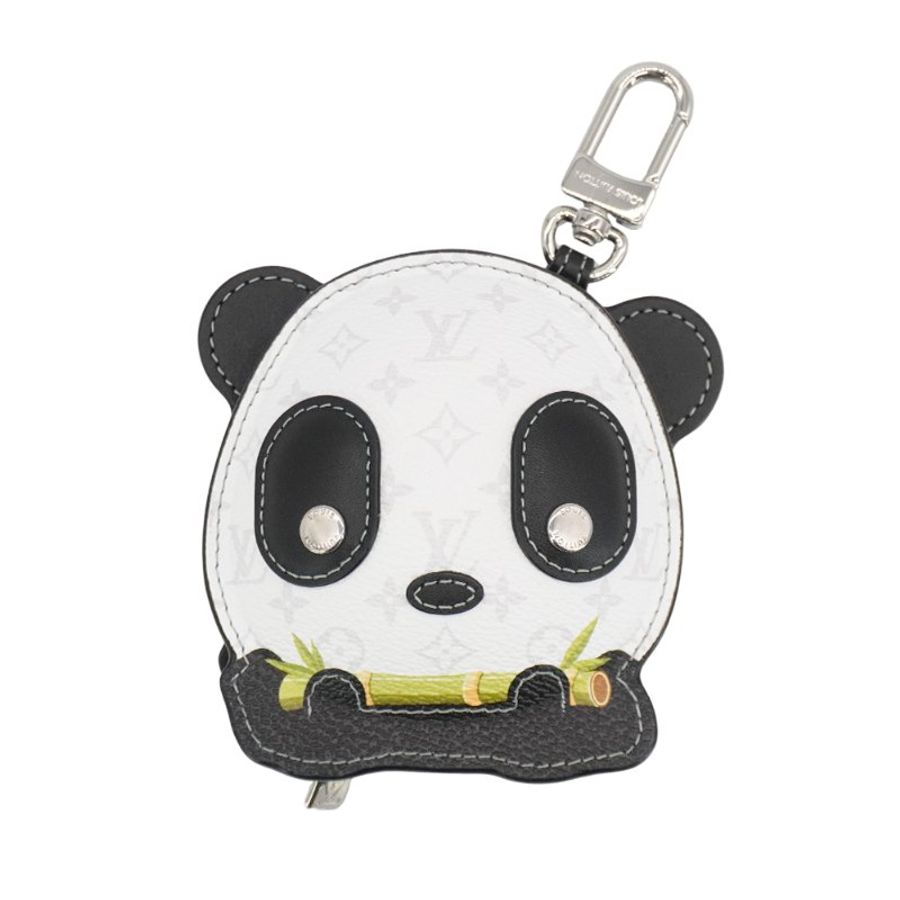 Louis Vuitton Panda 帆布手袋吊飾(M03397-黑白)-2