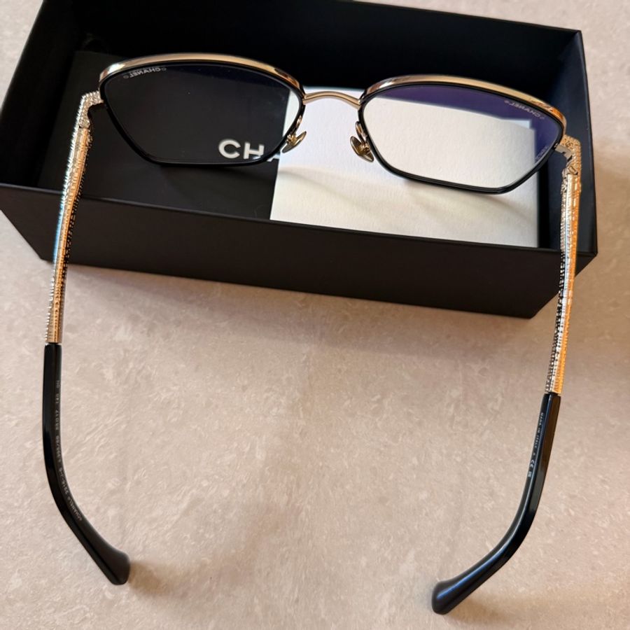 全新Chanel 香奈兒CH2216光學眼鏡 金屬鏡架 小香-1