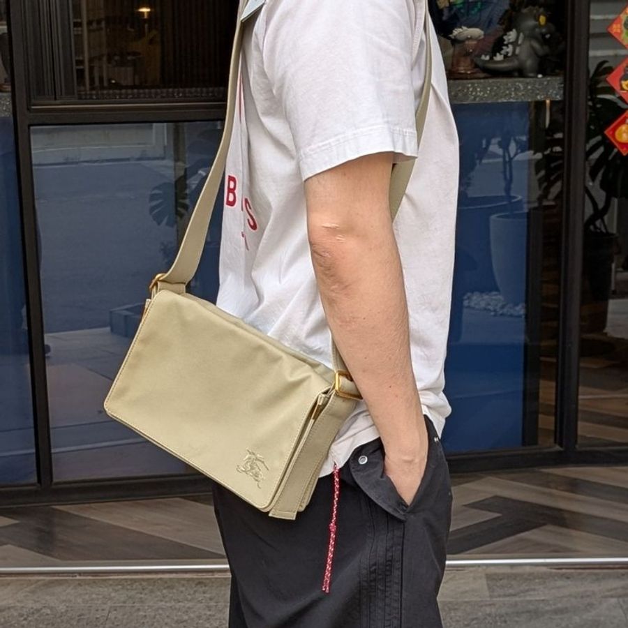 burberry Trench cross body bag風衣斜背包-(全新閒置品)/男女皆適用-7