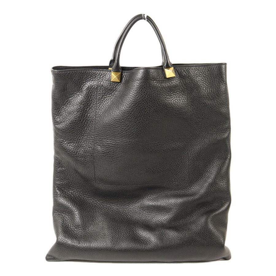 Valentino 牛皮皮革2 Way Shoulder金扣手挽肩背兩用袋-1