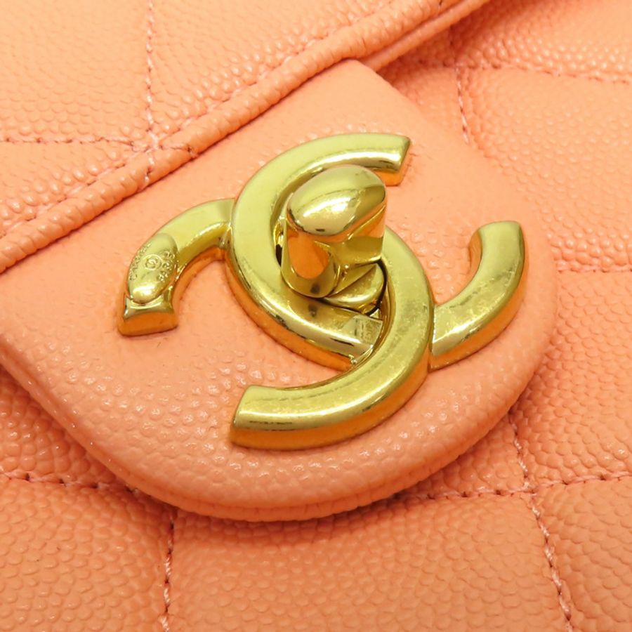 粉色 牛皮 鏈條 化妝包 肩背包【CHANEL 香奈兒】 AS3729-13